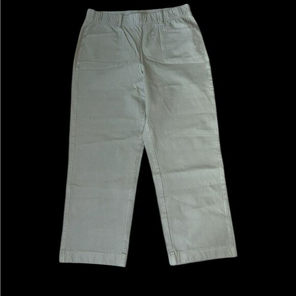 AnyBody Regular All-Stretch Twill Straight Leg Ankle Green Pants Size Medium - Picture 2 of 10